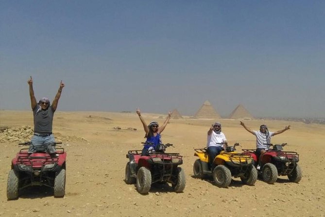 1 Hour ATV at Giza Pyramids from Cairo - Pickup from Cairo or Giza
