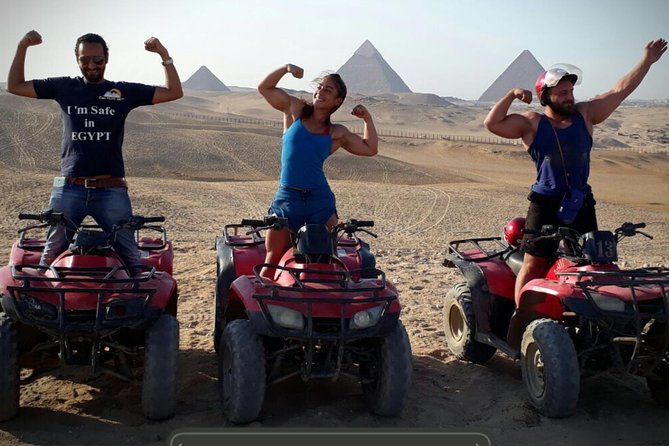 1 Hour ATV at Giza Pyramids from Cairo - Seeing the Giza Plateau from a different angle