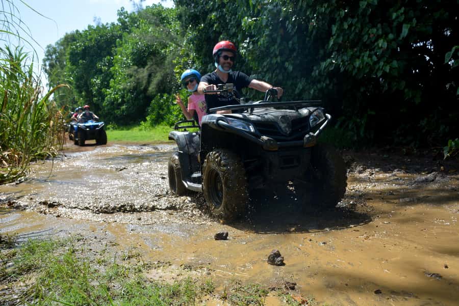 2-Hour Quad Bike Tour of the Wild South of Mauritius - Rochester Falls brings the first big reward