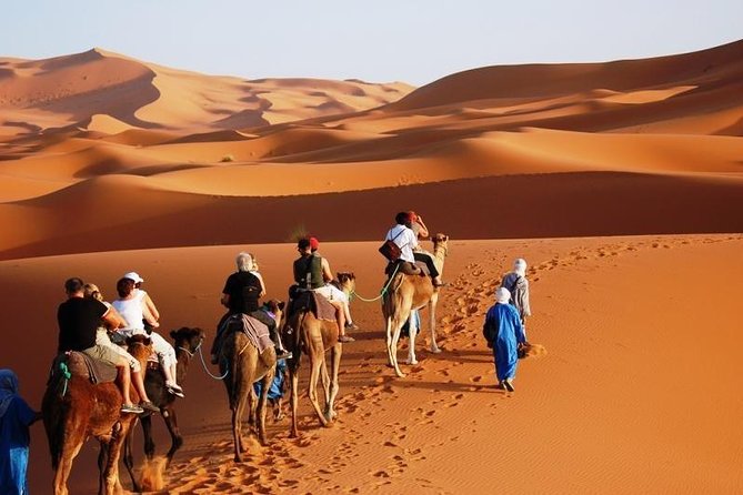 3-Day Marrakech to Fes Sahara Desert Tour via Merzouga - Dinner, Berber music, and the desert camp