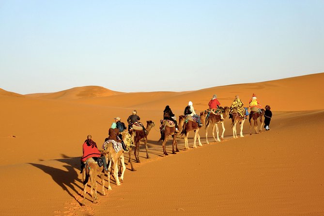 3-Day Tour to Merzouga Erg Chebbi with Food & Camel Trek - Transport, group size, and the driver
