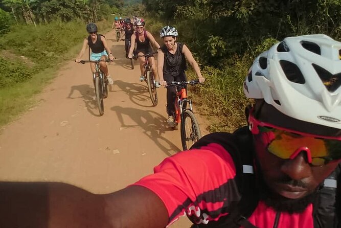 3 Hours Guided Cycling Tour Across Lake Victoria - Riding the Buule peninsula on narrow trails