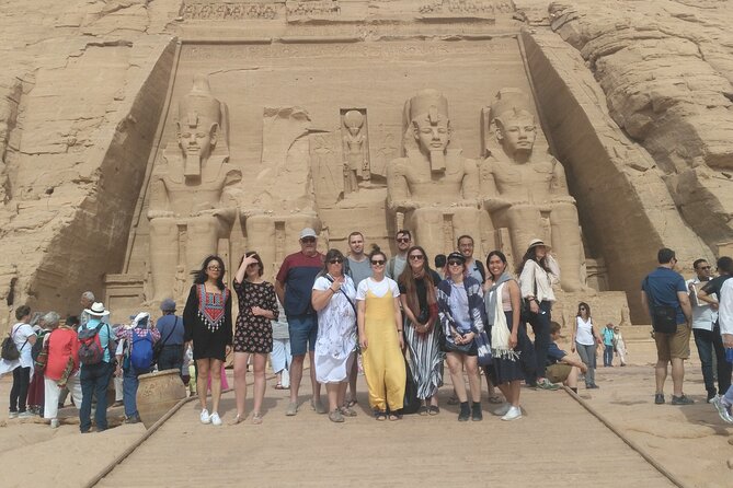 Abu Simbel Private Full-Day Tour from Aswan - Arriving at the Abu Simbel Temple Complex