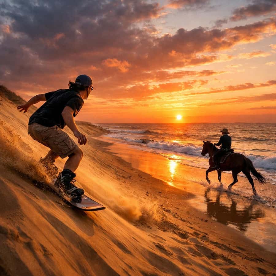 Agadir and Taghazout: Morning Horse Ride on The Beach - What the 90-minute route feels like