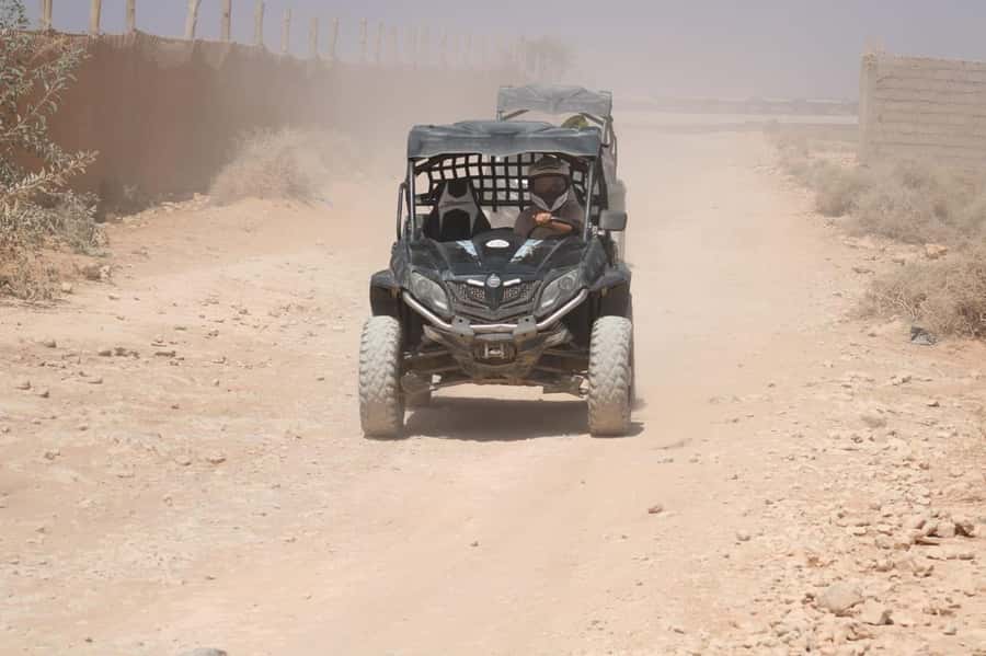 Agadir: Buggy Adventure with Hotel Transfers - Getting comfortable before the two-hour ride