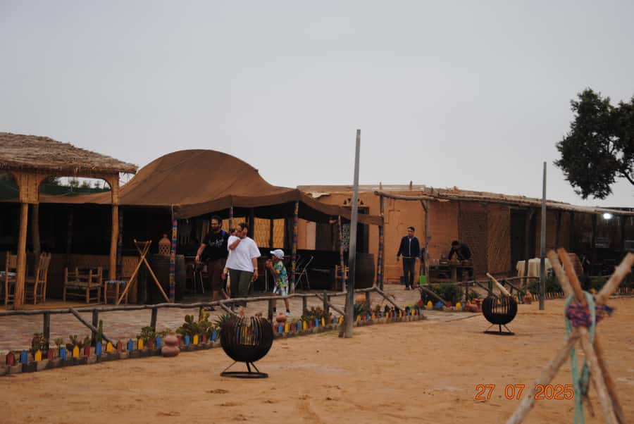 Agadir: Camel or Horse Ride + BBQ & Transfer Sunset Optional - Riding through dunes, trees, and river country