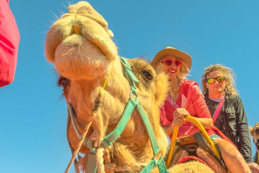 Agadir: Camel Ride With Tea & BBQ Dinner Option - What the camel ride feels like in practice