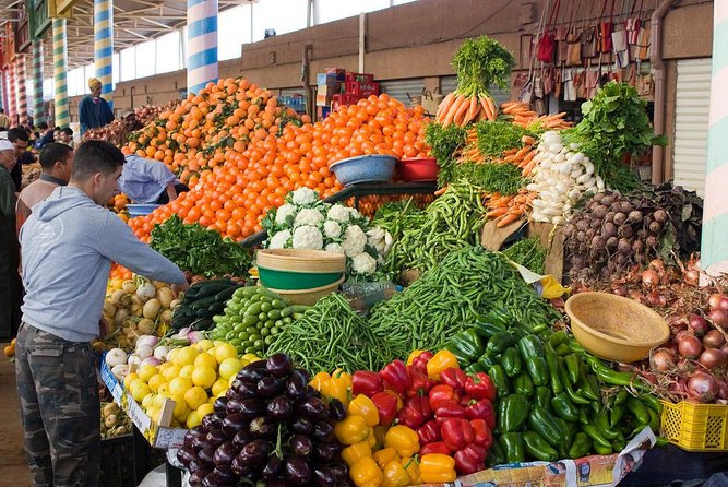 Agadir City Tours & Sightseeing with Souk elhad Market - The hilltop kasbah and Agadir’s wide view