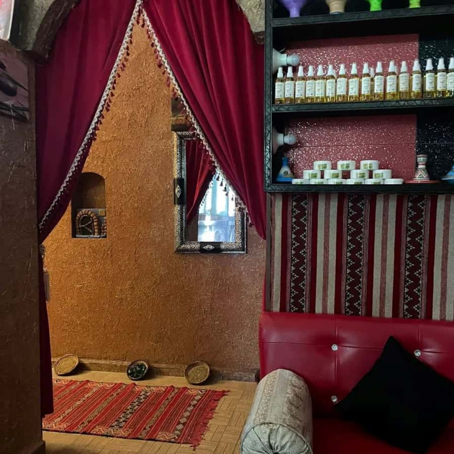 Agadir : Hammam and Massage Experience at Itrane Spa - The Moroccan hammam: black soap, heat, and a serious scrub