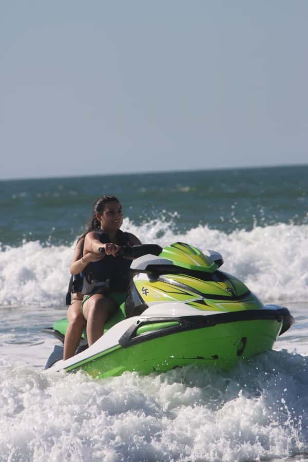 Agadir: Jet Ski Adventure W- Optional Quad Bike on The Beach - What the coastline looks like from the water
