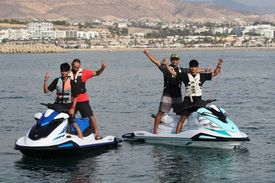Agadir: Jet Ski Expereince with Hotel Transfers - Riding a 110-horsepower Sea-Doo across Agadir Bay