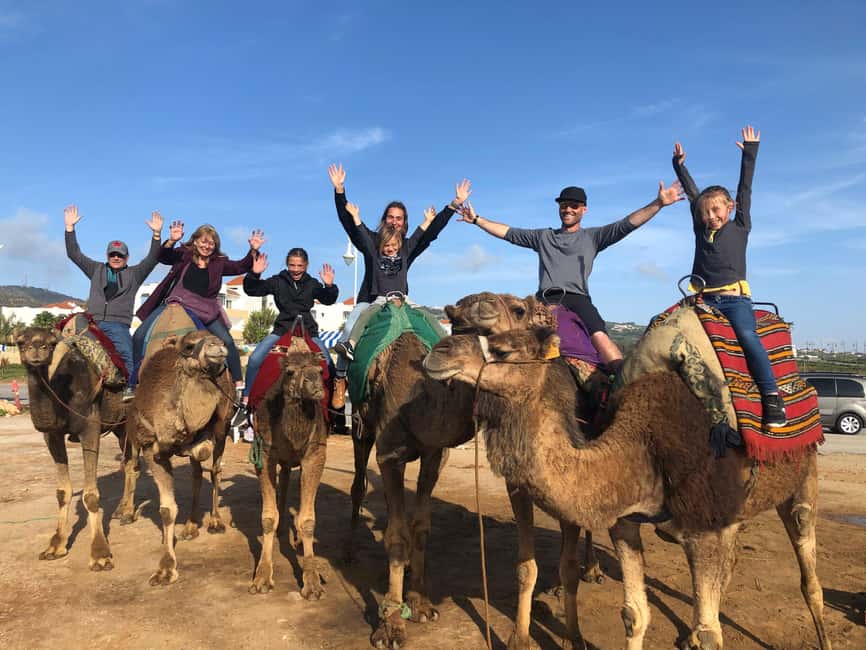 Agadir/Taghazout: Camel Rides with Tea Drink and Transfers - Meeting the camels and getting settled