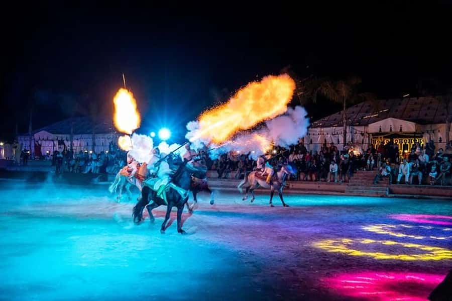 Agadir / Taghazout : Chems Ayour Fantasia Show & Dinner - What happens from pickup to arrival