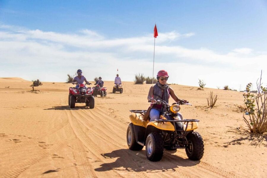 Agadir/Taghazout: Quad Bike and Sandboarding Tour - Sandboarding on the coastal dunes