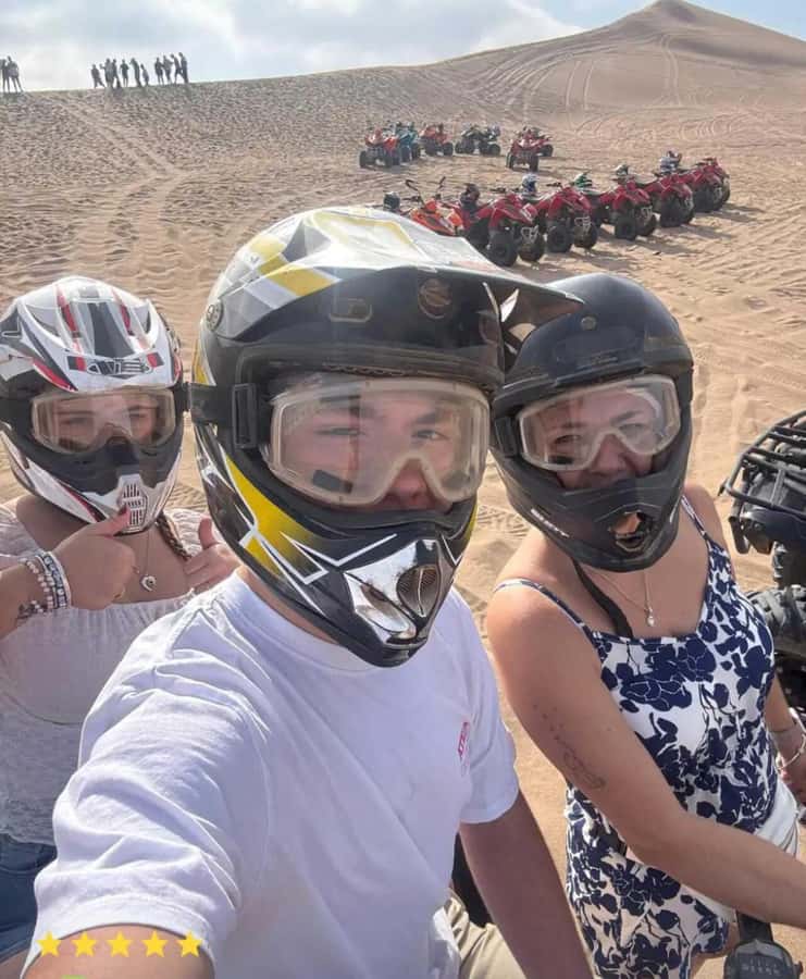 Agadir/ Taghazout: Safari Quad Bike on the Beach & Desert - Mint tea, biscuits, and the practical comforts