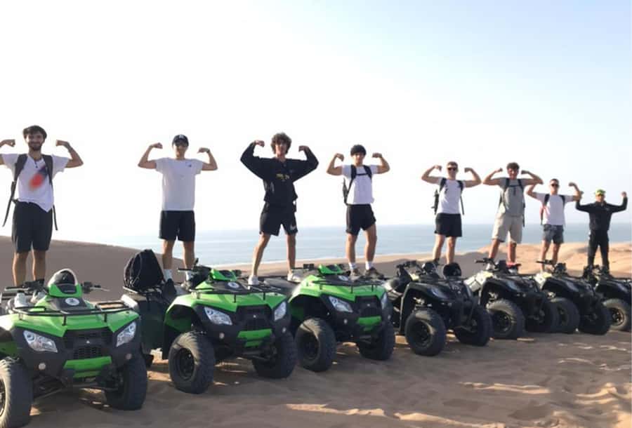 Agadir to Tifnit Desert: Quad Biking Tour with Sandboarding - Moroccan tea brings the tour back to local life