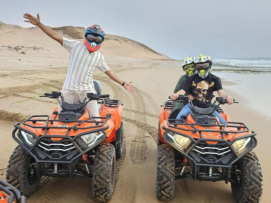 Agadir to Tifnit Desert: Quad Biking Tour with Sandboarding - Getting comfortable on the quad bikes