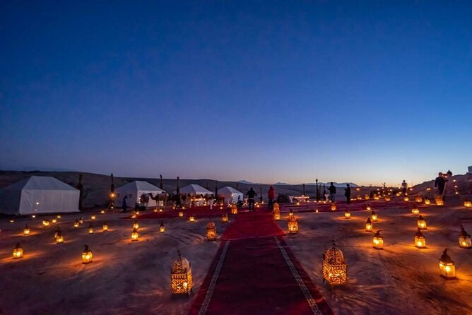 Agafay Desert: Dinner + Show with Quad Bike & Sunset Camel Ride - The quad ride is the strongest activity