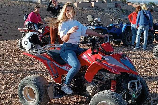 Agafay Desert Package, Quad Bike, Camel Ride and Dinner Show - Dinner under a Berber tent