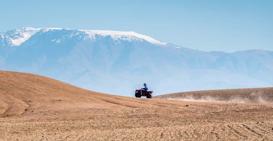 Agafay Desert: Quad Bike and Camel Ride Adventure Tour - The camel ride: slow travel through the rocky desert