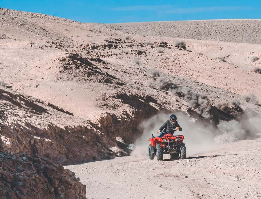 Agafay Desert: Quad Bike and Camel Ride Adventure Tour - Pickup from Marrakech and the first practical details