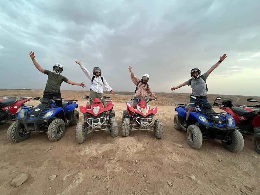 Agafay Desert: Quad Bike Experience with Lunch - Leaving Marrakesh for Agafay’s stony desert