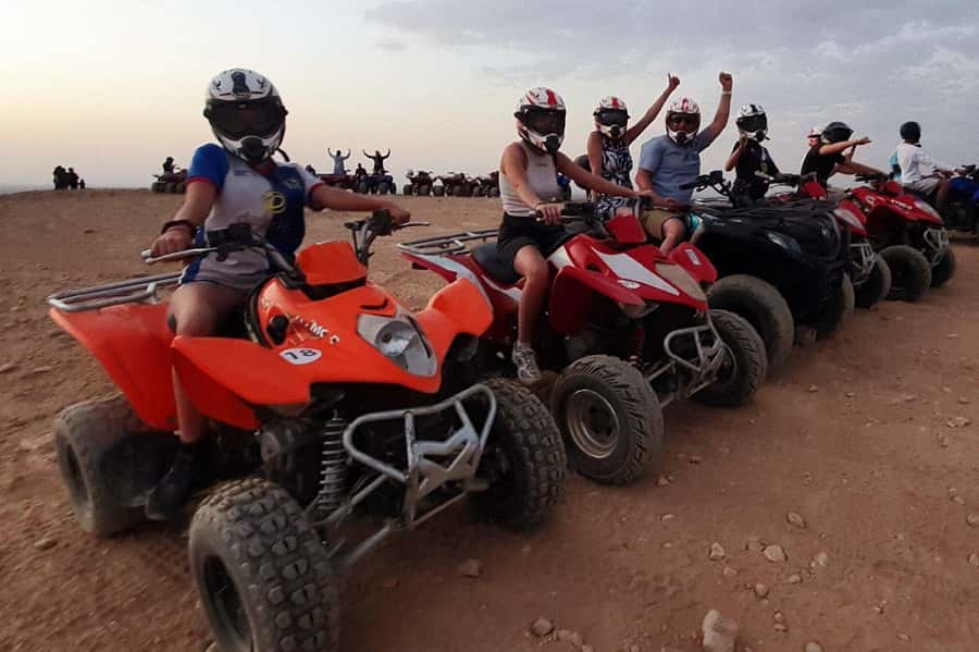 Agafay Desert: Quad Bike Experience with Lunch - Riding between dunes, villages, and camps