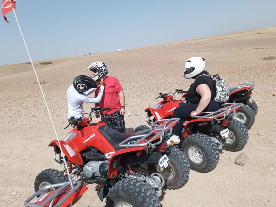 Agafay Desert: Quad Bike Experience with Lunch - Transport, timing, and the five-hour promise