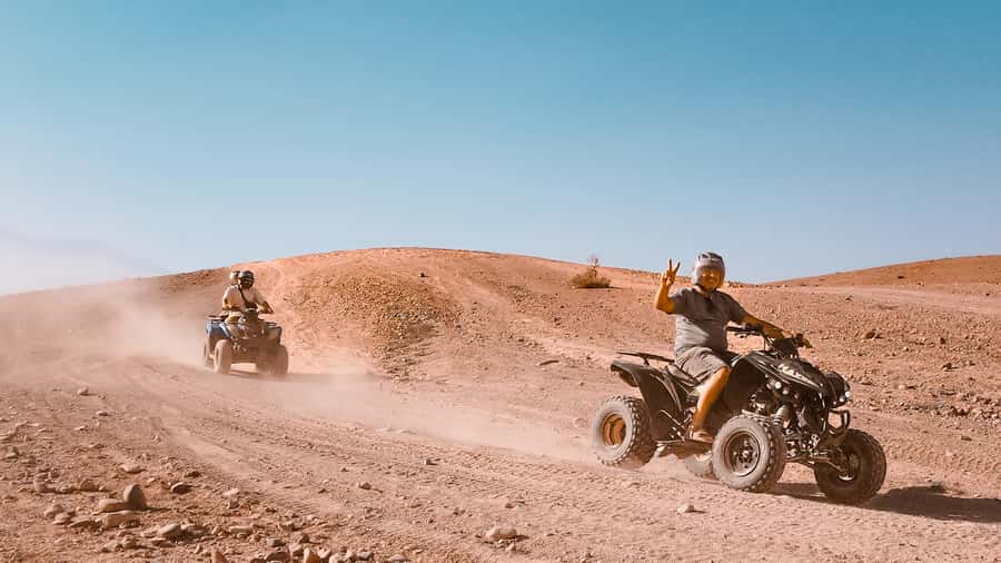 Agafay Desert: Quad Biking, Camel Ride, Lunch - The one-hour quad ride
