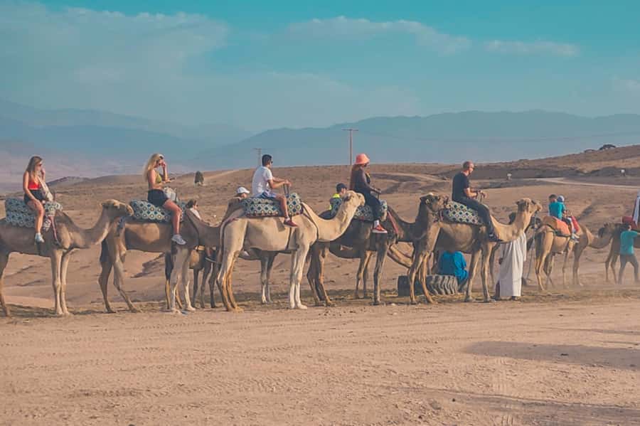 Agafay Desert: Quad Biking, Camel Ride, Lunch - Moroccan lunch beside the pool