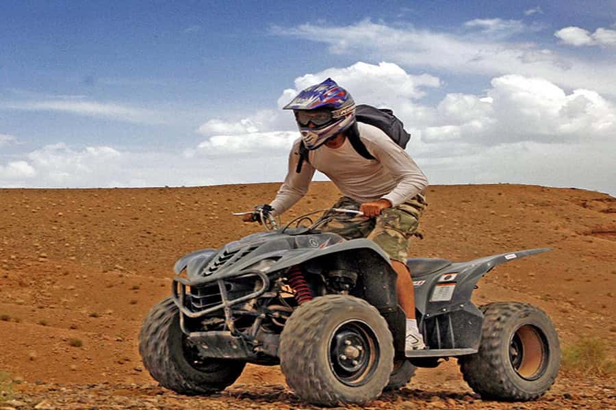 Agafay: Half-Day Rocky Desert Quad & Camel Ride with Lunch - Leaving Marrakech for Agafay’s stony horizon
