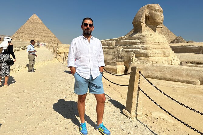 All-in-One Giza Pyramids from inside, Sphinx & Camel ride & Lunch - Khafre, Menkaure, and the choice of pyramid entry