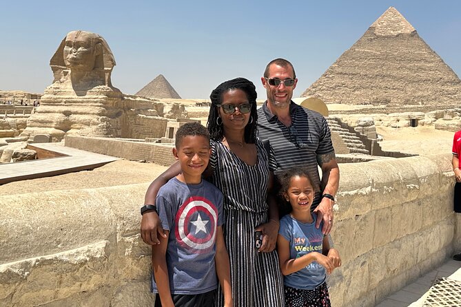 All-in-One Giza Pyramids from inside, Sphinx & Camel ride & Lunch - The panoramic viewpoint and camel ride