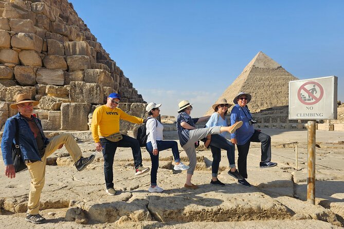 All-in-One Giza Pyramids from inside, Sphinx & Camel ride & Lunch - The Valley Temple and the Great Sphinx