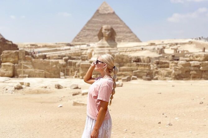 All inclusive :Pyramids, Sphinx ,lunch, ATV BIKE ,CAMEL,Shopping - Timing, pickup, and the private group setup