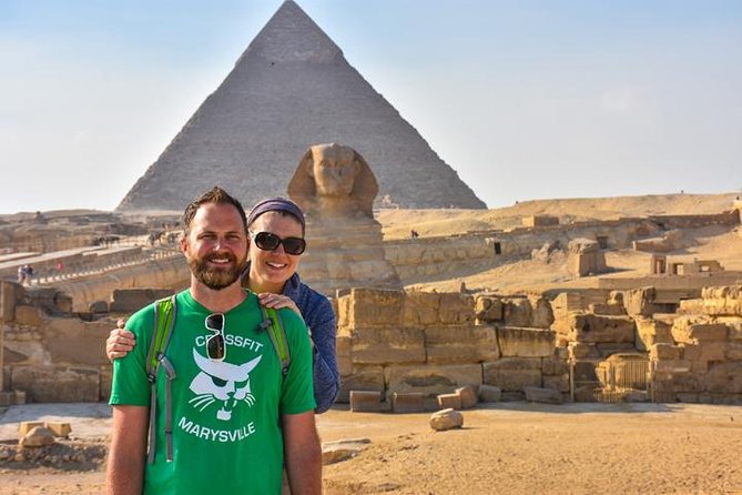 ALL inclusive Tour to Giza Pyramids Sakkara from Alexandria Port - Giza: the three pyramids and a camel ride