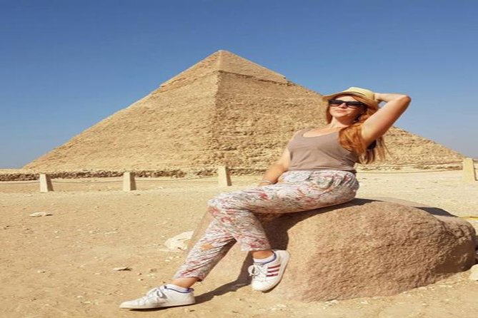 Best Private Giza Pyramids,Sphinx, New Grand Egyptian Museum - Lunch and the Cairo shopping stops