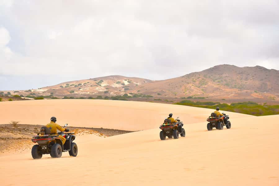 Boa Vista Quad Tour: Shipwreck & Viana Desert (2-Hour) - Entering the white dunes of Viana Desert