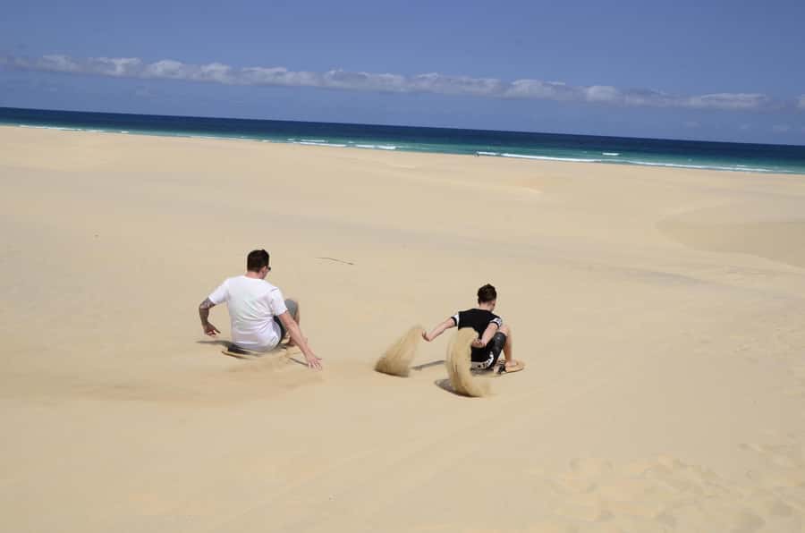 Boavista: Turtle, Shark, Santa Monica, Sandboard & Tasting - Santa Monica Beach in a short, bright stop