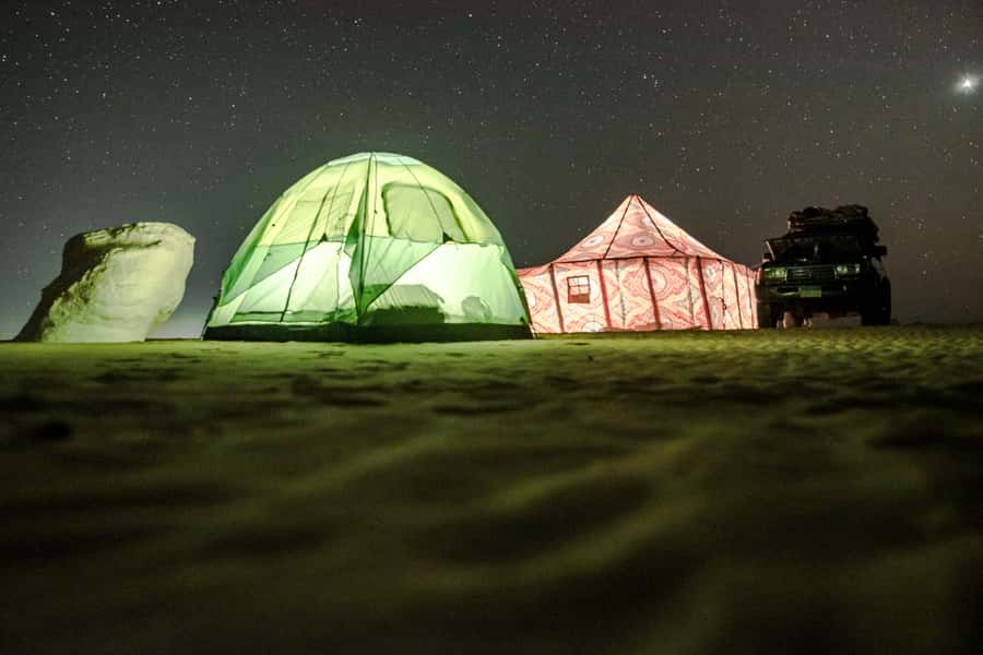 Cairo: 2-Day Bahariya Oasis Camp and Desert Tour - Bedouin Valley and the sulfur-water stop