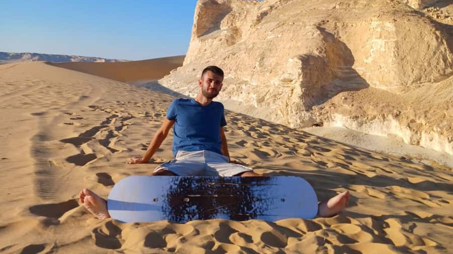 Cairo: 2-Day Bahariya & White Desert Private Camp Adventure - Sunrise, breakfast, and the hot spring