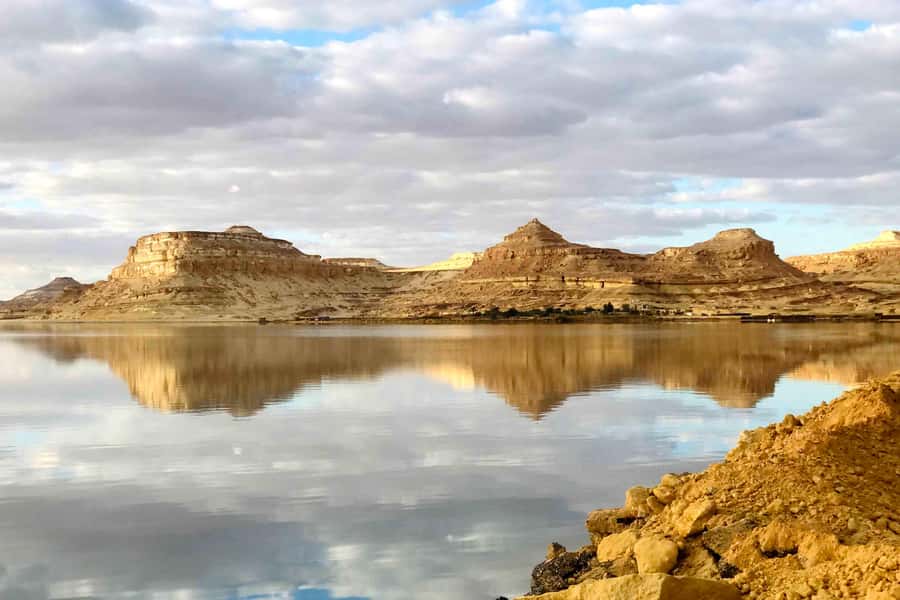 Cairo: 3-Day Siwa Oasis Tour, Safari, Camp & Historical Site - Salt lakes, hot springs, and cold water