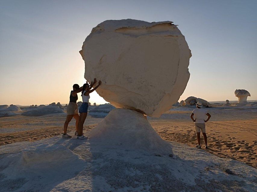 Cairo: Bahariya Oasis & White Desert A Private Day Adventure - Crystal Mountain and Al Aqabat: two different kinds of desert beauty