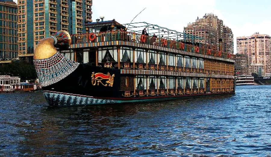 Cairo: Dinner Cruise on the Nile River with Entertainment - Boarding the dinner boat on the Nile