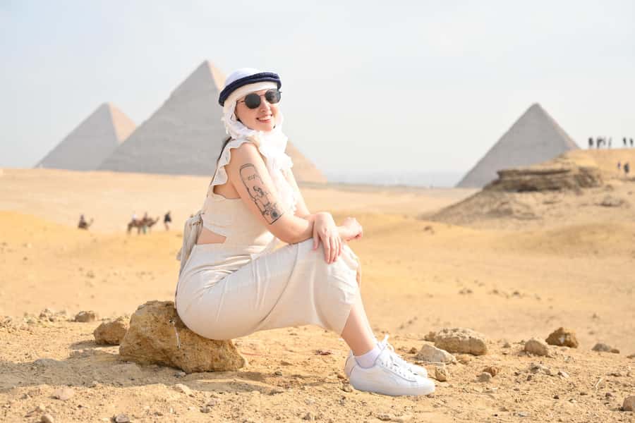 Cairo: Female-Guided Pyramids, Sphinx & Museum City Tour - The Pyramids of Giza: the day’s big opening