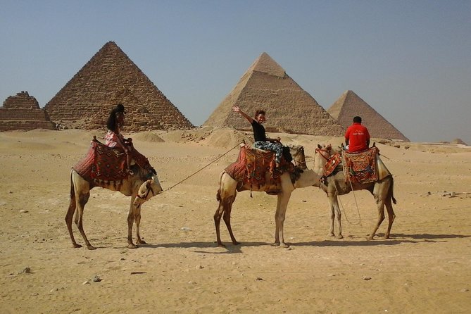 Cairo Full-Day Tours to Giza Pyramids ,Egyptian Museum & Bazaar - Giza Plateau and the three pyramids