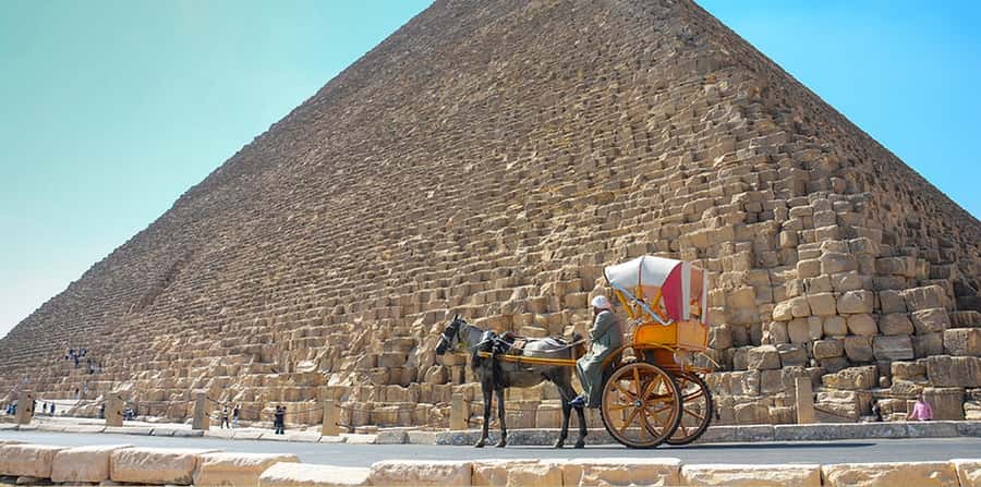 Cairo/Giza: Guided Pyramids, Sphinx and Egyptian Museum Tour - Walking around the Pyramids of Giza