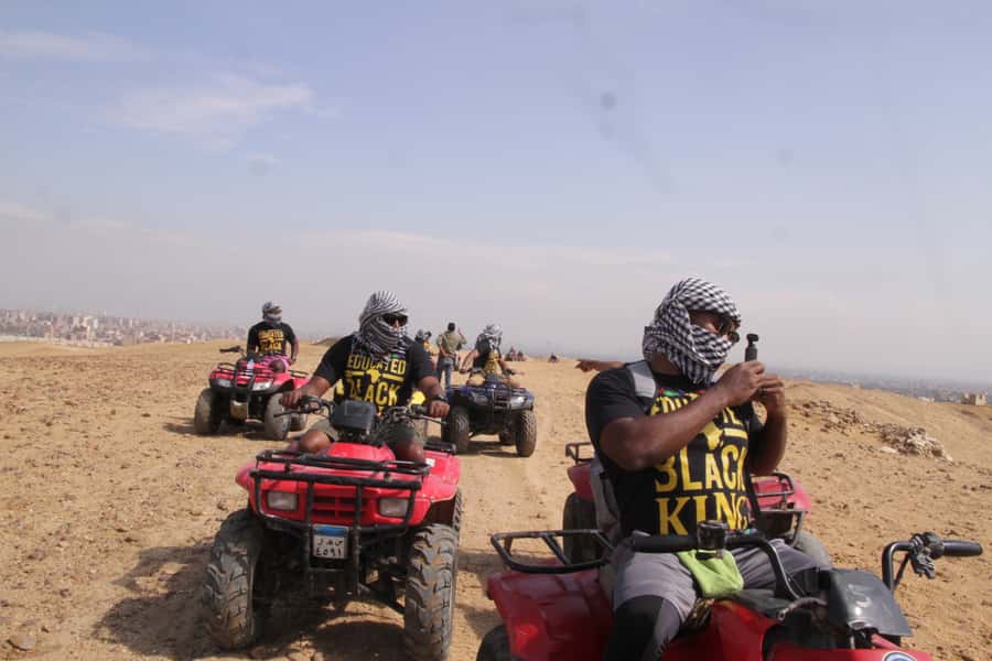 Cairo: Giza Pyramids Tour with Quad Bike Safari & Camel Ride - A smart way to see Giza in half a day