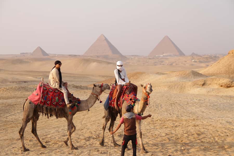 Cairo: Giza Pyramids Tour with Quad Bike Safari & Camel Ride - The Sphinx and Valley Temple