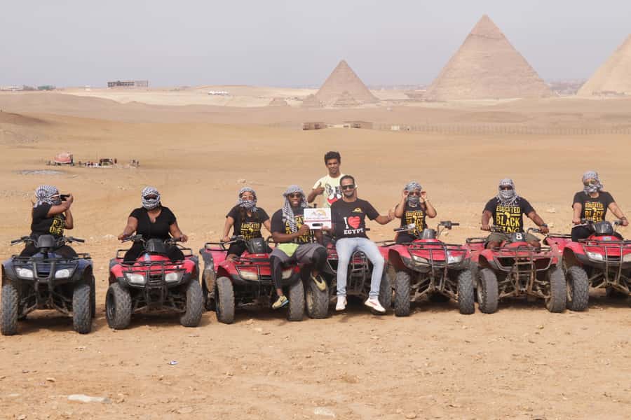 Cairo: Giza Pyramids Tour with Quad Bike Safari & Camel Ride - What the private format really adds